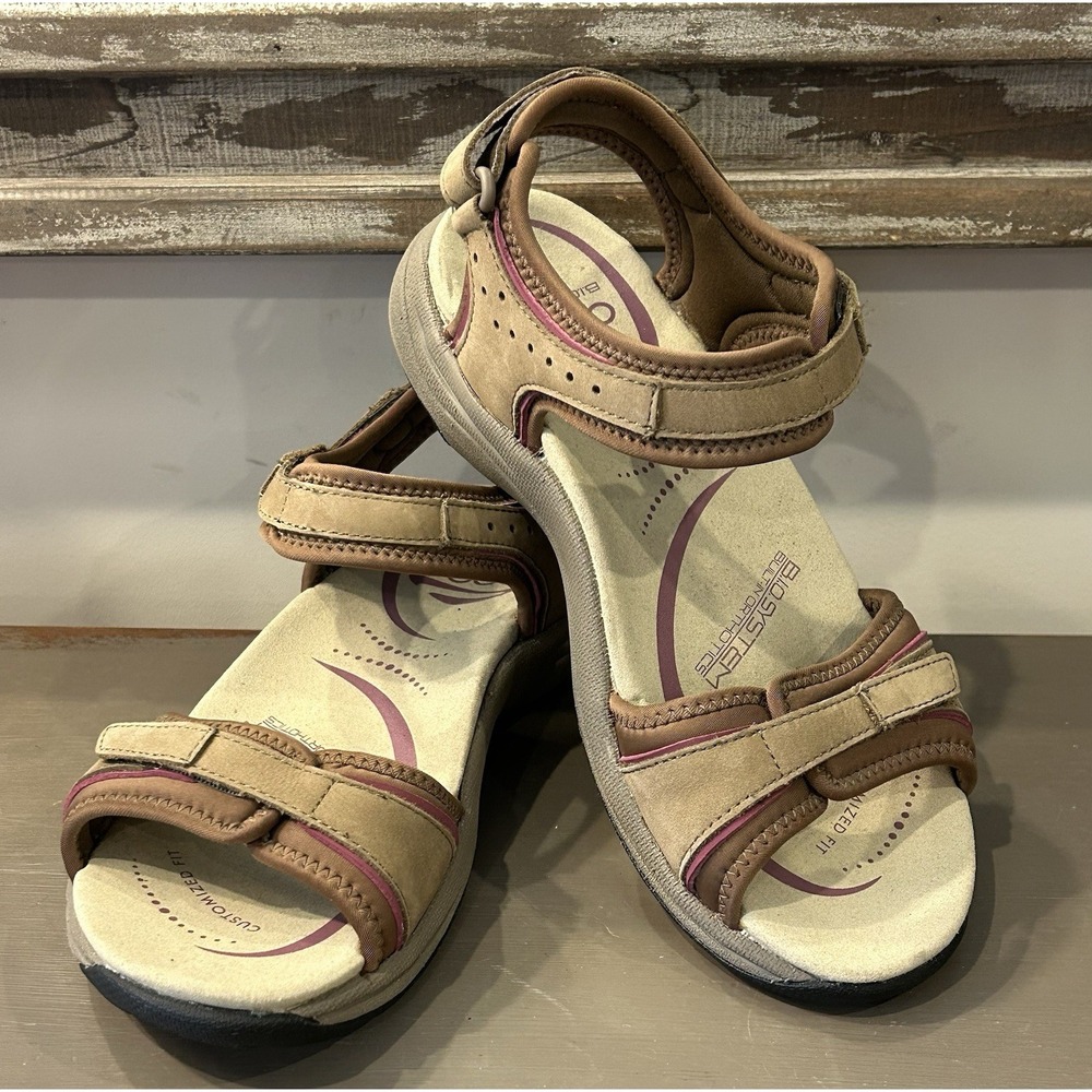Obeo Women's Gelato Biosystem Orthotic‎ Footbed Sandals Size 6M GW114